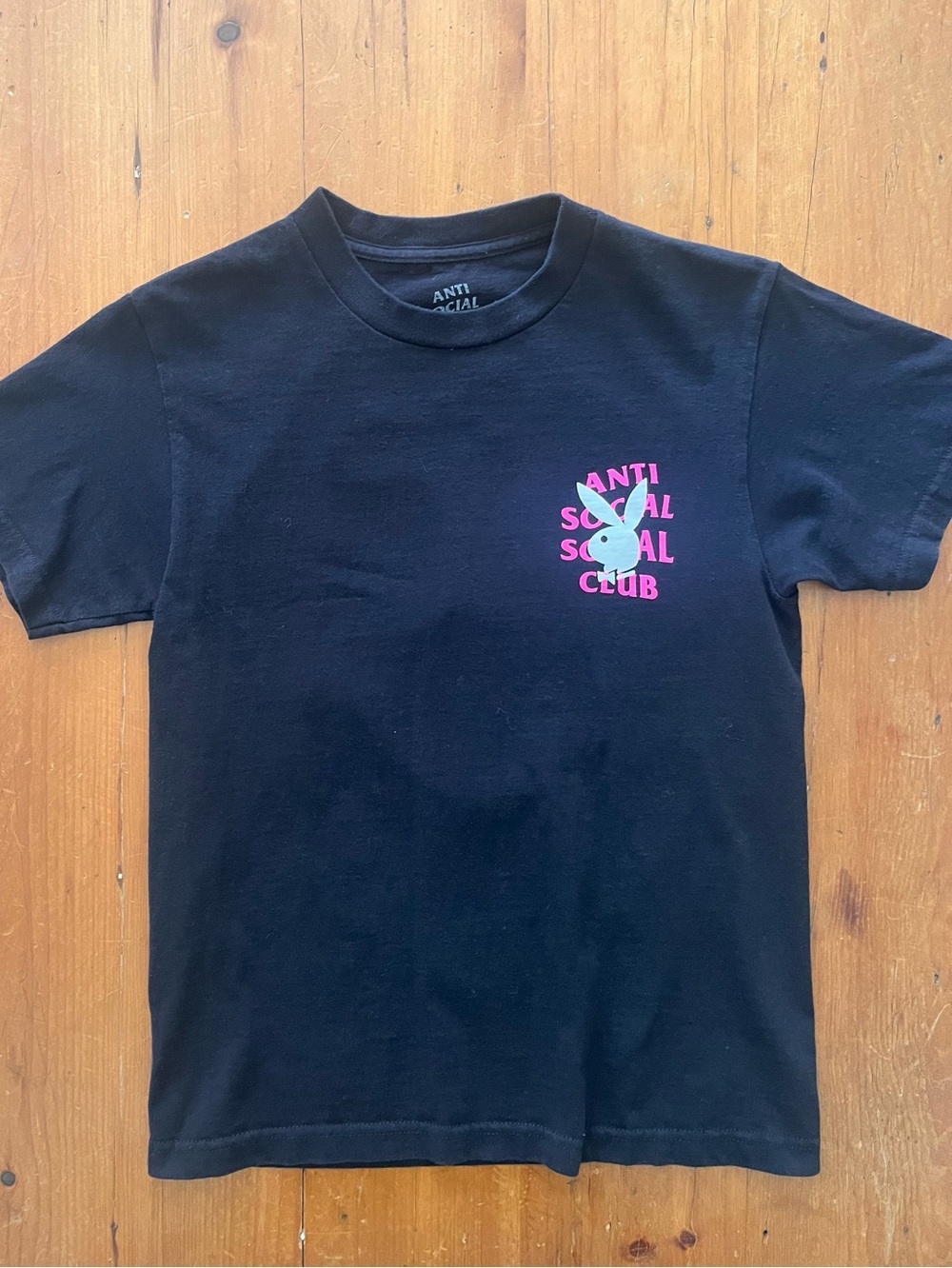 Anti Social Social Club x Playboy Remix T-Shirt Black